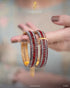 The Raqs-e-Ruby Openable Bangles